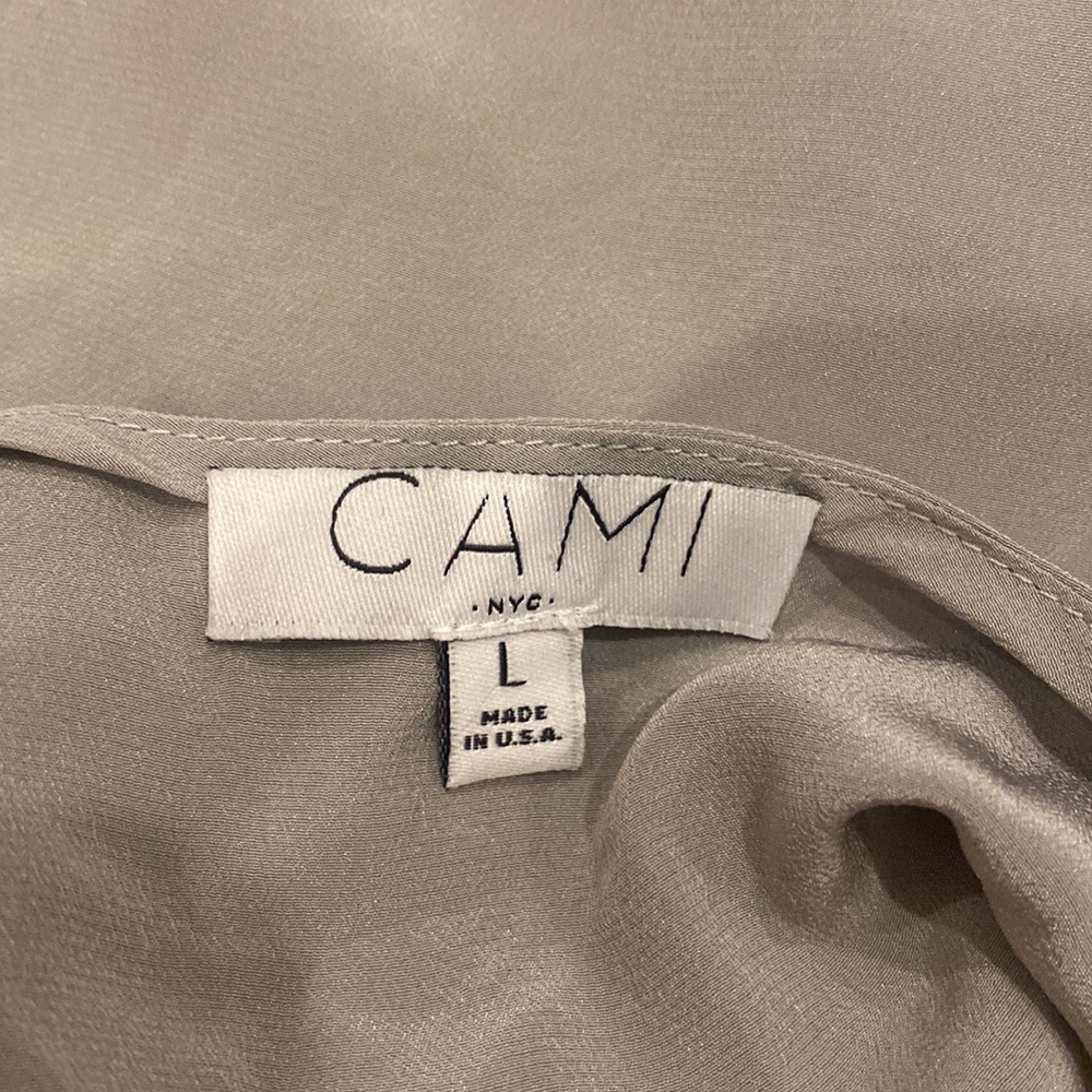 Light grey high neck Cami NYC tank - Picture 6 of 7